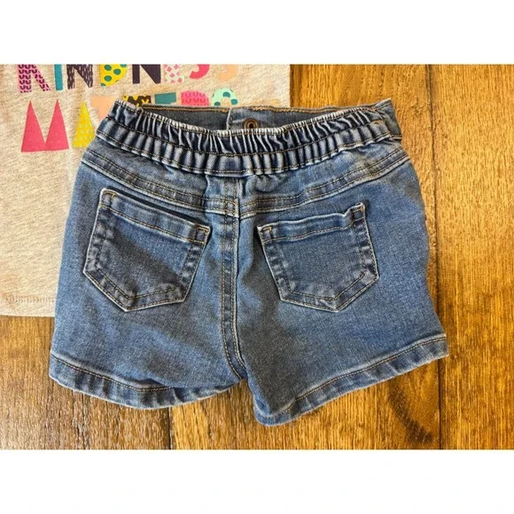 Baby Girl 12 Months Summer Clothes Skort Tutu Shirts Lot Bundle Outfits Kindness - Picture 16 of 16